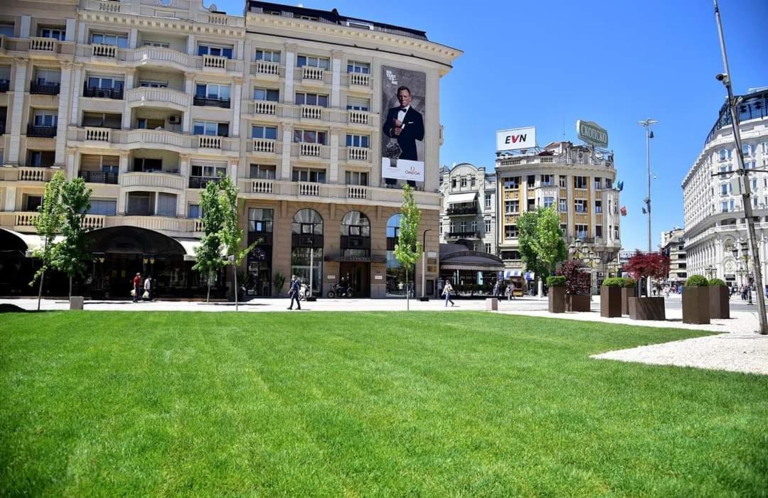 Skopje City Square View Exterior foto